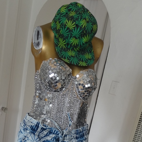 *New w/o Tags* - 420 Flat Cap with Snapback - Picture 7 of 8